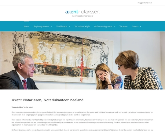 Axent notarissen Logo