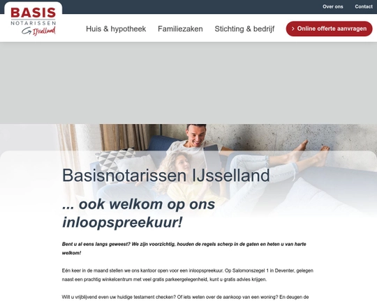 Basis notarissen IJsselland Logo