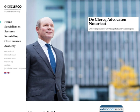 De Clerq - Advocaten en notariaat Logo