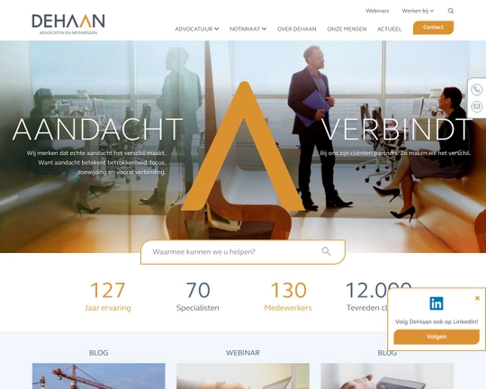 De Haan Law Logo