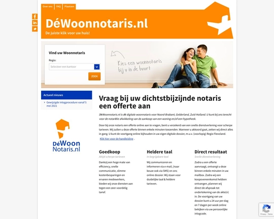 De Woonnotaris Logo