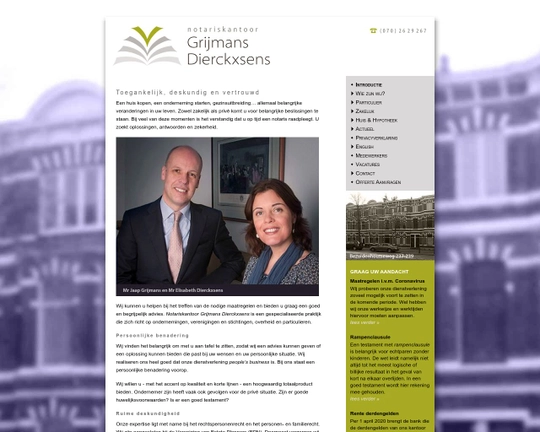 Grijmans & Dierckxsens Logo