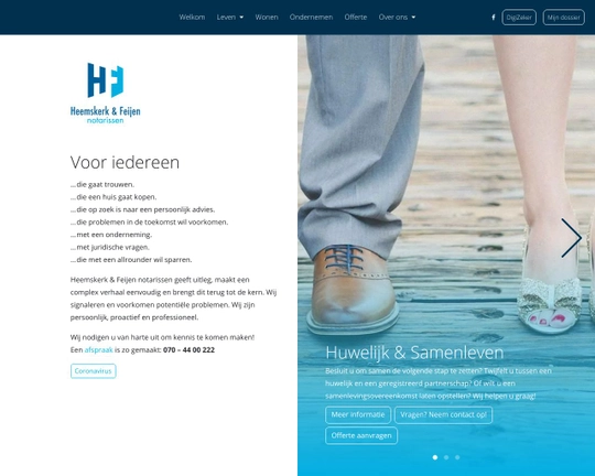 Heemskerk en Feijen Notarissen Logo