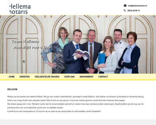 Hellema notaris Logo