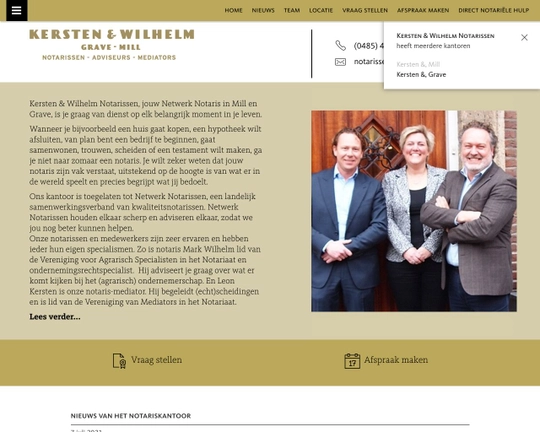 Kersten & Wilhelm Notarissen Logo