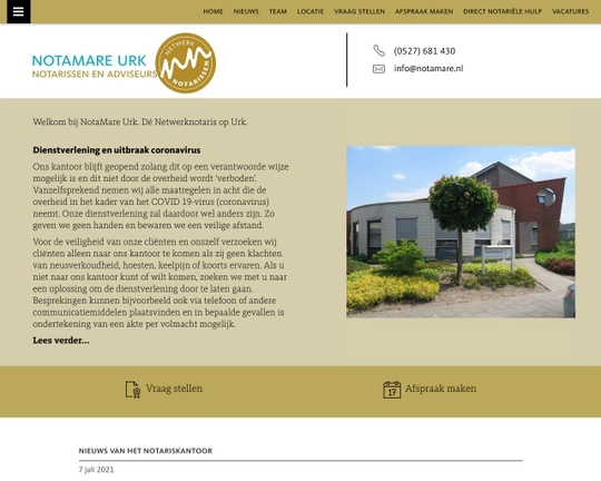 Notamare Urk Logo