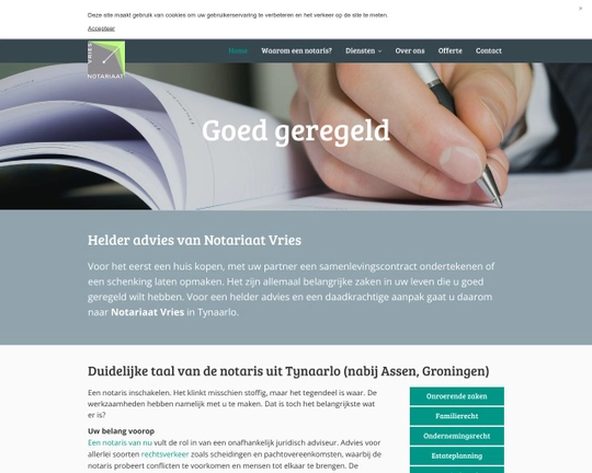 Notariaaat Vries Logo