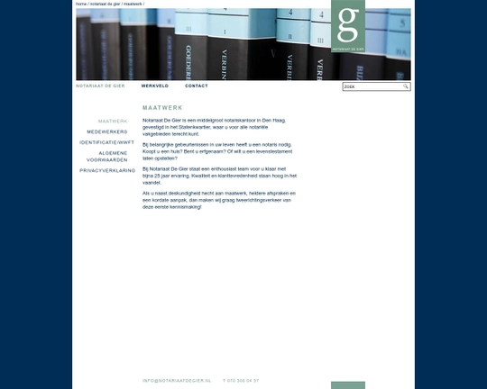 Notariaat de Gier Logo