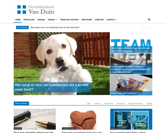 Notaris van Duin Logo