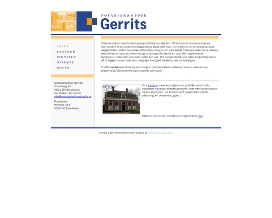 Notariskantoor Gerrits Logo