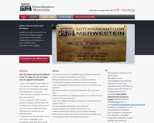 Notariskantoor Merwestein Logo