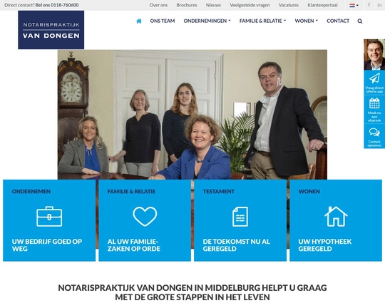 Notarispraktijk van Dongen Logo