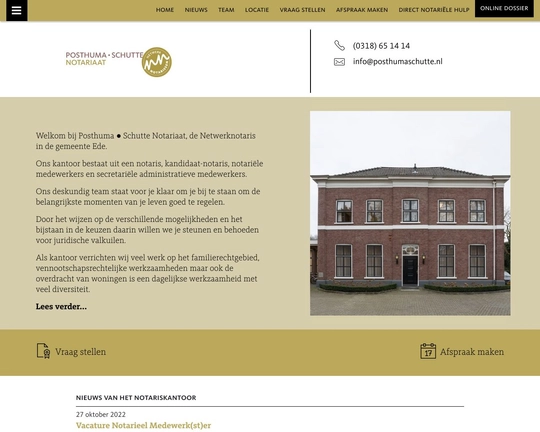 Posthuma Schutte Notariaat Logo