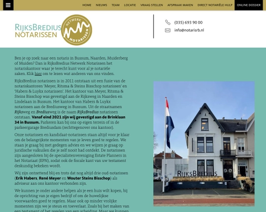 RijksBredius notarissen Logo