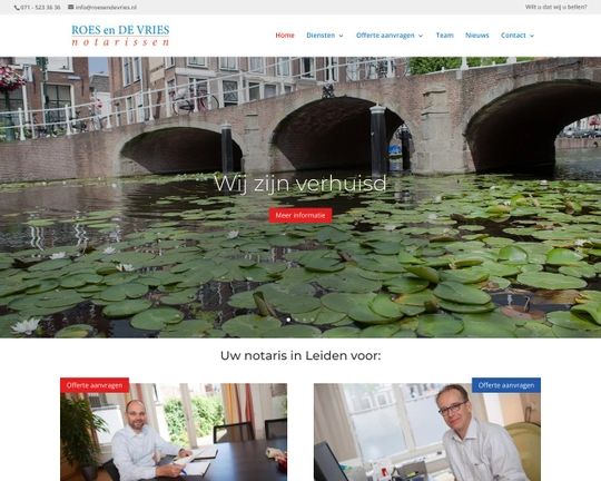 Roes en de Vries Notarissen Logo