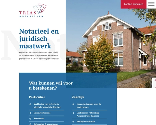 Trias notarissen Logo