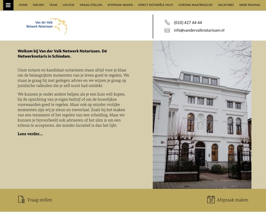 Van der Valk Netwerk Notarissen Logo