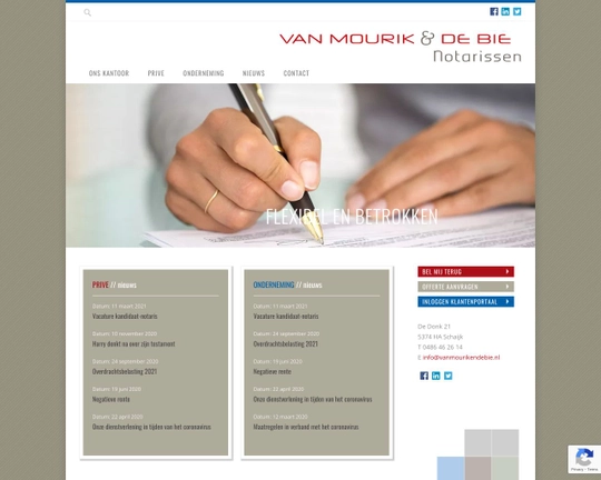 Van Mourik en De Bie notarissen Logo