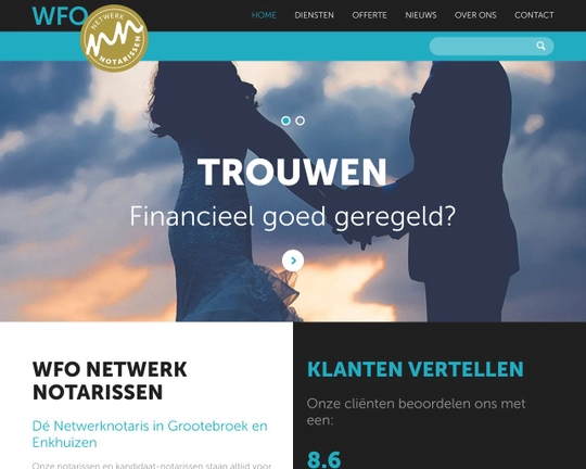 WFO netwerk notarrissen Logo