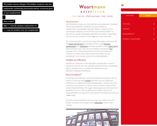 Woortmann Notarissen Logo
