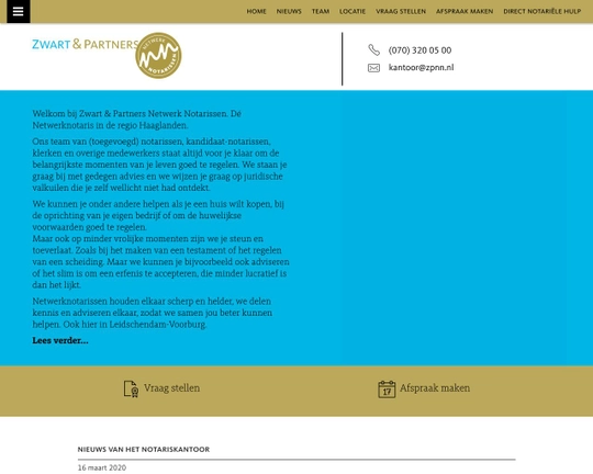 Zwart & Partners Logo
